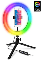 Connect IT Selfie10RGB kör alakú 10″ RGB LED fény