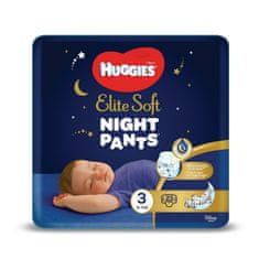 Huggies Elite Soft Pants Over Night 3-23 db