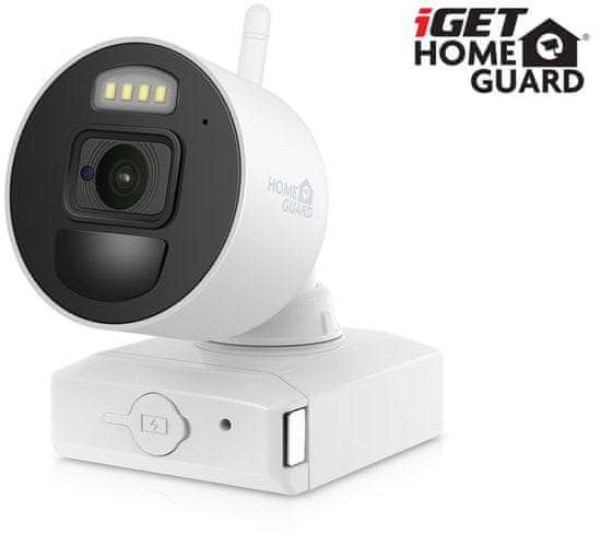 iGET Homeguard HGNVK686CAMP - akkumulátoros működő kültéri Wire-free FullHD 1080p kamera hanggal