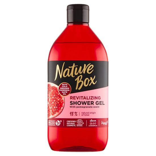 Nature Box Gránátalma tusfürdő (Shower Gel) 385 ml