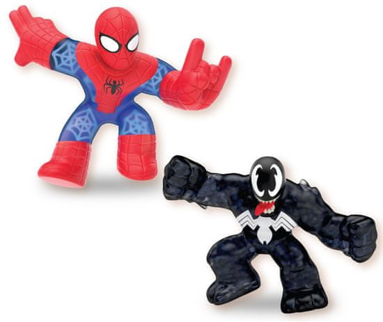 Goo Jit Zu figurák MARVEL Venom vs. Spider-man 12cm