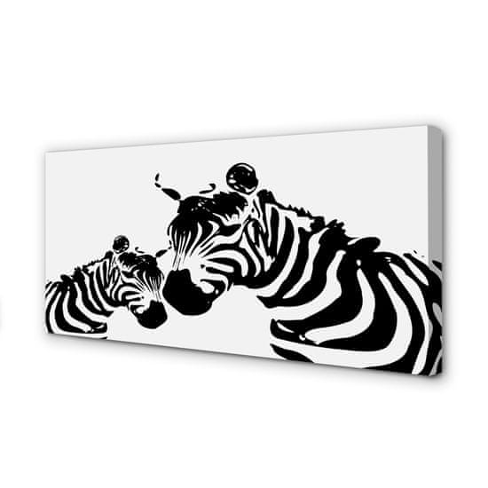 tulup.hu Canvas képek festett zebra