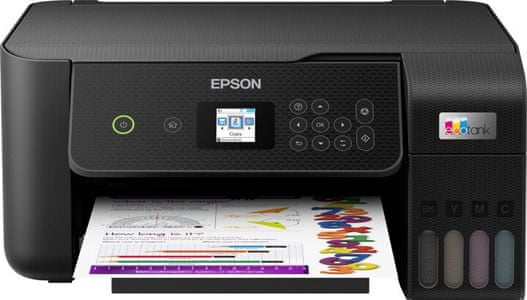EPSON nyomtató, színes, tintasugaras, alkalmas irodákba és otthonokba