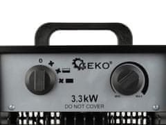 GEKO Elektromos ipari légmelegítő 3,3 kW