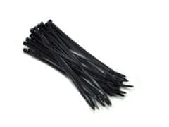 Dedra Nylon kábelkötegek 3,6X300 mm fekete 25 db. - 11C36301
