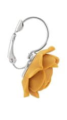 Troli Sárga virág alakú lógó fülbevaló Yellow Ochre