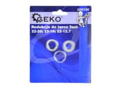 GEKO Távtartó gyűrűk vágótárcsákhoz 3 db