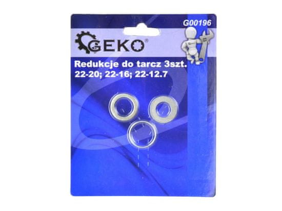 GEKO Távtartó gyűrűk vágótárcsákhoz 3 db