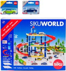 SIKU World Garázs 2 autóval