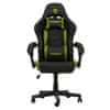 GAMING:SEAT EVO gamer szék zöld