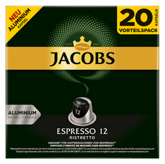 Jacobs Espresso intenzitás 12, 20 kapszula a Nespresso számára