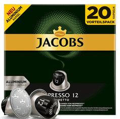 Jacobs Espresso intenzitás 12, 20 kapszula a Nespresso számára