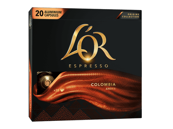 L'Or Espresso Colombia 20 kapszula a Nespresso számára