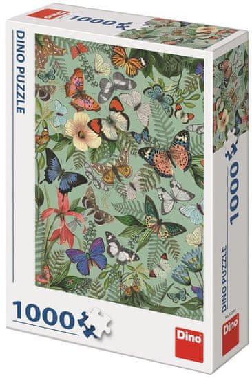 DINO Pillangó rét 1000 puzzle darab