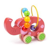 Bigjigs Toys Bigjigs Baby Motoros labirintus Elefánt