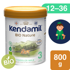Kendamil BIO Nature kisgyermek tej 3 (800 g) DHA+