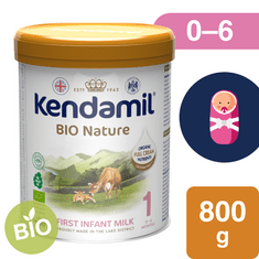 Kendamil BIO Nature kezdő csecsemő tej 1 (800 g) DHA+
