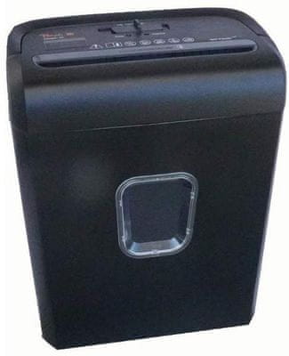 iratmegsemmisítő peach PS500-30 (PS500-30) 5 papírlap egyszerre, fordított automatikus indítás 160 mm2-ig mini darabok, alkalmas érzékeny adatokat tartalmazó dokumentumokhoz