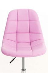 BHM Germany Emil irodai szék, műbőr, rózsaszín