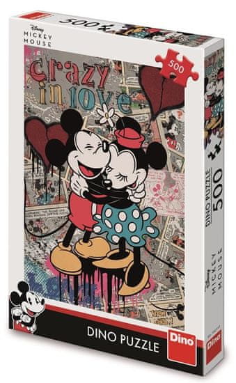 DINO Mickey retro puzzle, 500 darabos