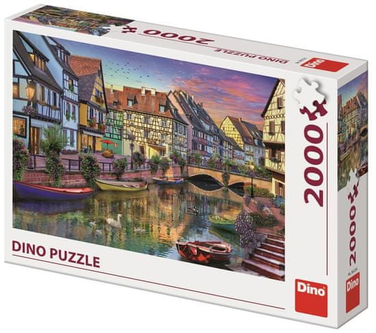 DINO Romantikus este puzzle, 2000 darabos