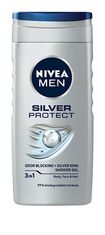 Nivea Tusfürdő férfiaknak Silver Protect (Mennyiség 500 ml)