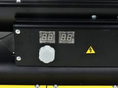 GEKO Dízel légfűtés 25 kW -os közvetlen égéssel és termosztáttal