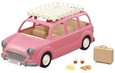 Sylvanian Families Családi autó, rózsaszín Van