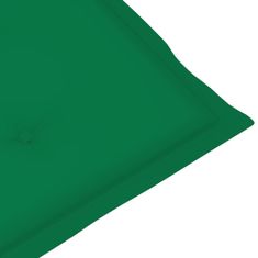 shumee zöld nyugágypárna (75+105) x 50 x 4 cm