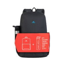 RivaCase Laptop hátizsák 15,6″ + sport palack 750 ml 8068-BNDL