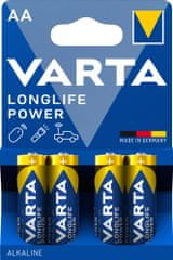 Varta Elem: Longlife Power 4 AA 4906121414