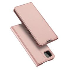 Dux Ducis Skin Pro bőr könyvtok Samsung Galaxy A22 5G, rózsaszín