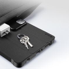 Dux Ducis Domo tablet tok Samsung Galaxy Tab A7 Lite, fekete