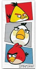 Halantex Törölköző Angry Birds fehér 70/140