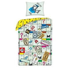Halantex Pamut ágynemű zsákban Monopoly Go 140 x 200 cm