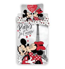 Jerry Fabrics Vászon Mickey és Minnie Párizs Eiffel-torony 140/200, 70/90