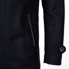Zapana Férfi gyapjú kabát Octave fekete M