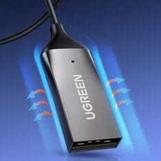 Ugreen CM309 Bluetooth 5.0 Audio AUX adapter, fekete