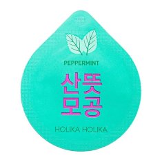 Holika Holika Arctisztító maszk problémás bőrre Peppermint Superfood Capsule Pack (Cleansing Mask) 10 ml