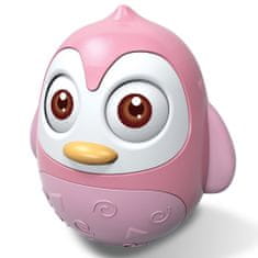Baby Mix Ringató játék pingvin rózsaszín