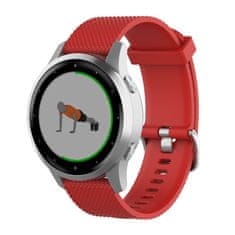 BStrap Silicone Land szíj Samsung Galaxy Watch 3 45mm, red