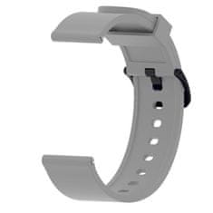 BStrap Silicone V4 szíj Samsung Galaxy Watch Active 2 40/44mm, gray