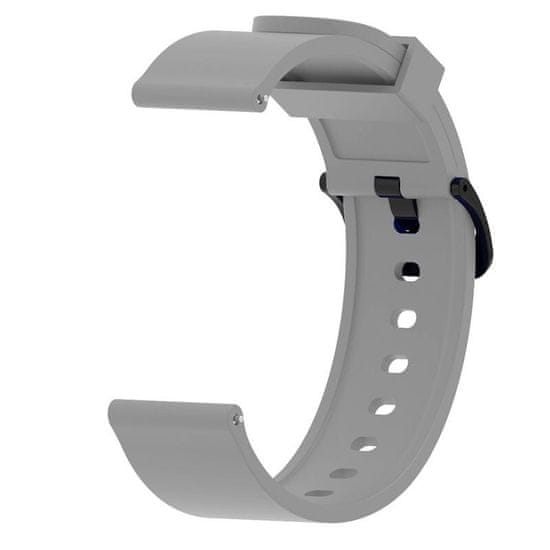 BStrap Silicone V4 szíj Samsung Galaxy Watch 3 41mm, gray