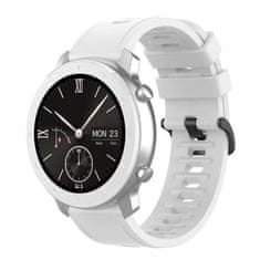 BStrap Silicone v3 szíj Samsung Galaxy Watch 3 41mm, white