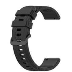 BStrap Silicone v3 szíj Samsung Galaxy Watch 3 41mm, black