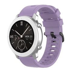 BStrap Silicone V3 szíj Samsung Galaxy Watch Active 2 40/44mm, purple
