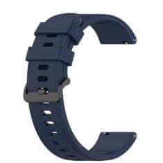 BStrap Silicone v3 szíj Samsung Galaxy Watch 3 41mm, dark blue