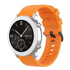 BStrap Silicone v3 szíj Samsung Galaxy Watch 3 41mm, orange