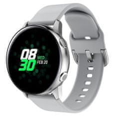 BStrap Silicone v2 szíj Samsung Galaxy Watch 42mm, gray