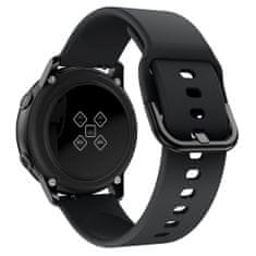 BStrap Silicone V2 szíj Samsung Galaxy Watch 3 41mm, black